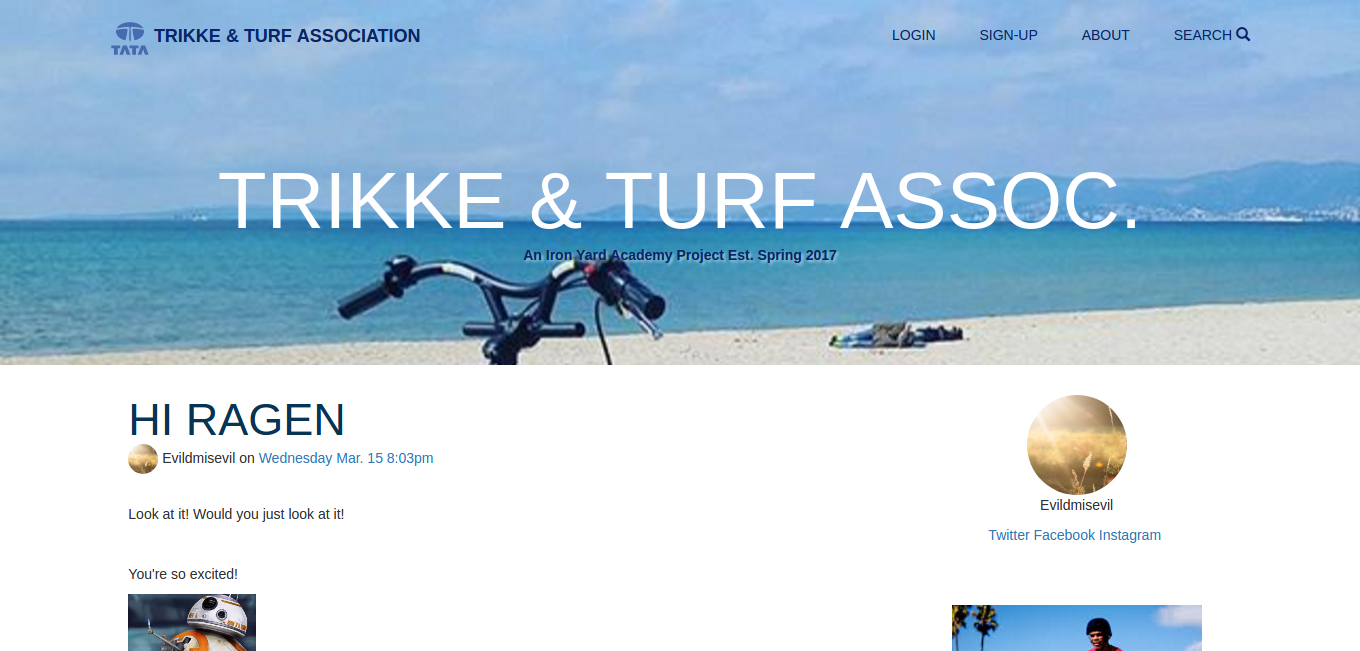 Trikke and Turf Screenshot